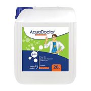 AquaDoctor AQ17453 PH Минус, 20л канистра, жидкость для понижения уровня рН воды (Серная 35%) (PHML-20L)